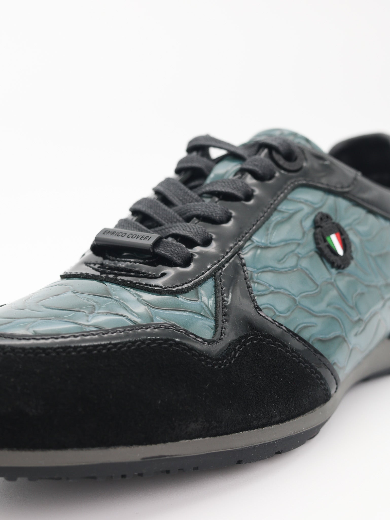 Enrico Coveri Takkies Low Teal-Black